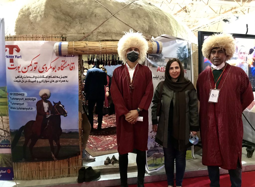 ترکمن ها در نمایشگاه گردشگری تهران 99