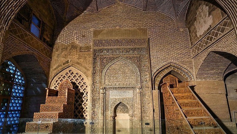 مقصوره شبستان مسجد جامع عتیق قزوین