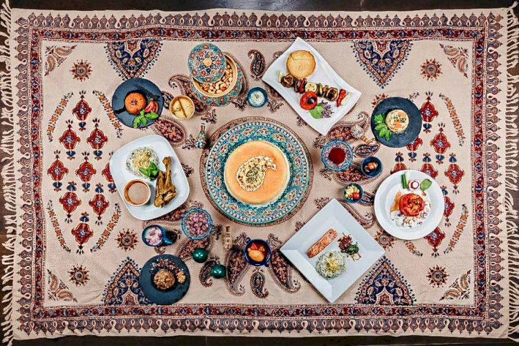 طعم و رنگ و عطر در خوان و سفره ایرانی