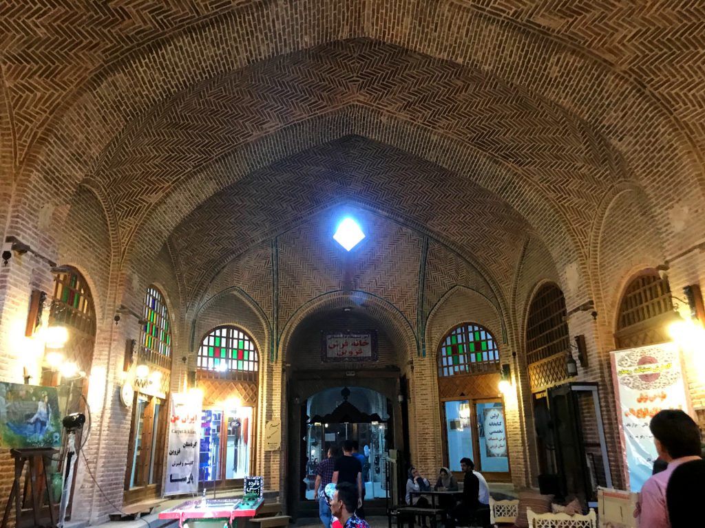 حجره های بازار تاریخی قزوین