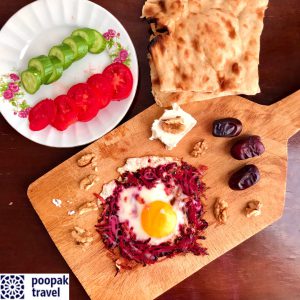صبحانه های ایرانی محلی